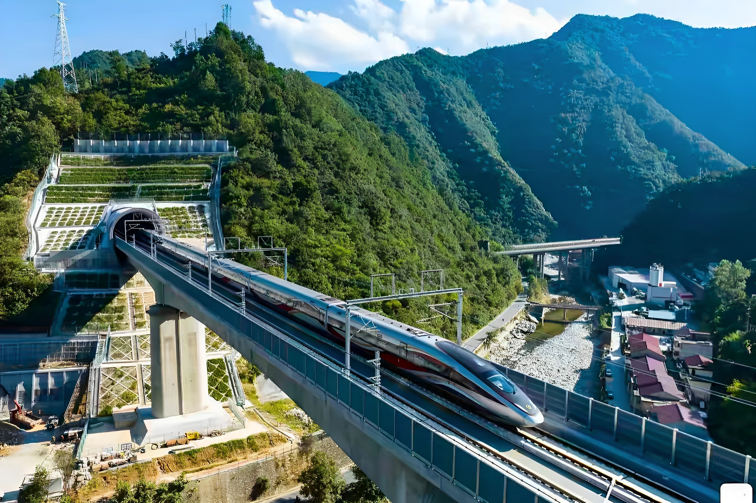 中国中铁参建四条高铁新线9月28日集中开通 我国“八纵八横”高铁网再添骨干通道
