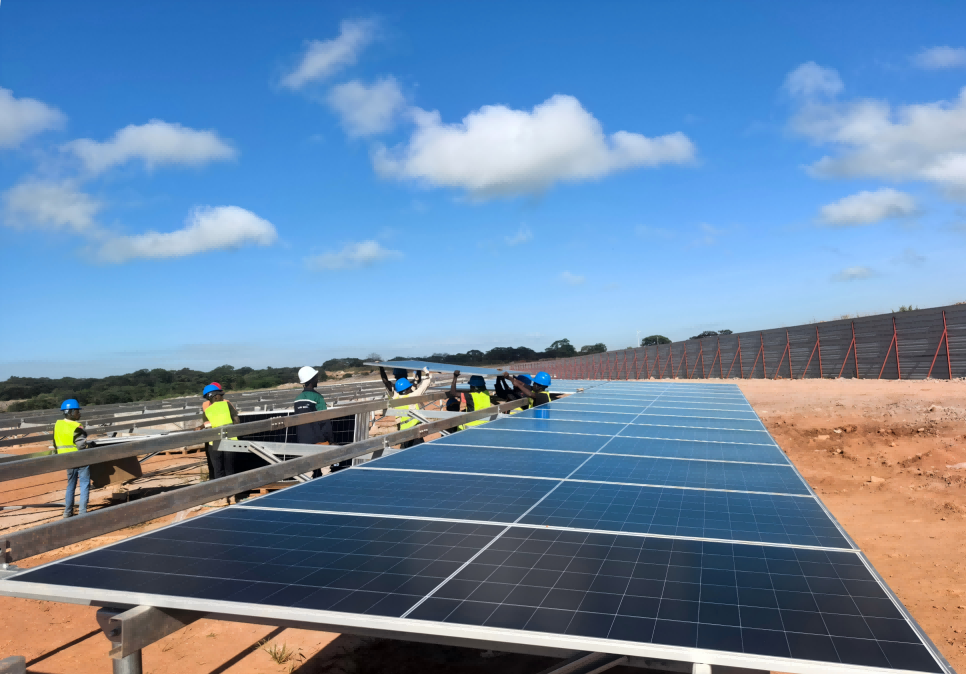 Trial Power Transmission Successfully Completed for the Luisha Copper-Cobalt Mine Solar PV-Storage Microgrid Power Station in the Democratic Republic of the Congo